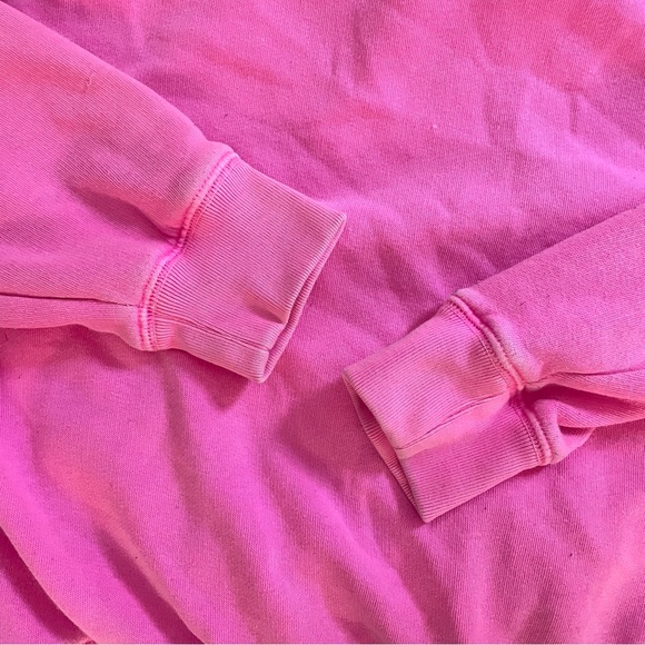 PINK VICTORIA’S SECRET zip neck sweatshirt, size XS - Picture 12 of 12